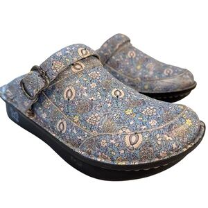 Alegria Seville Smooth Jazz SEV-7514 Mules Slip on Womens Size 38 8 Comfort Shoe